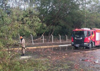 Corpo de Bombeiros alerta para riscos de acidentes durante as primeiras chuvas da temporada