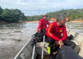 Bombeiros localizam corpo de vítima de afogamento
