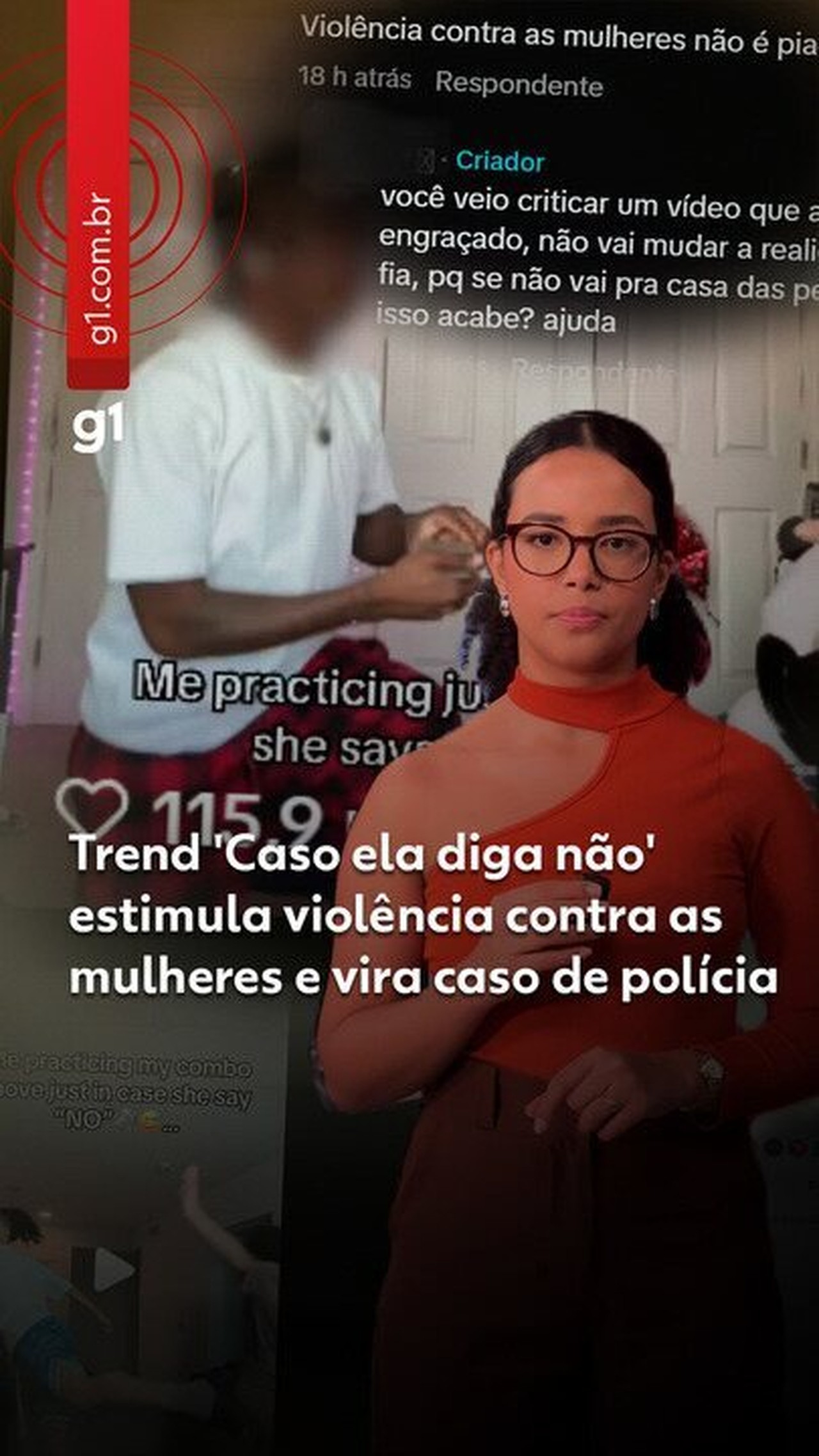 TikTok deve explicar trend de violência contra mulher ao governo