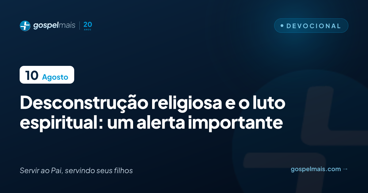Desconstrução religiosa e o luto espiritual: um alerta importante