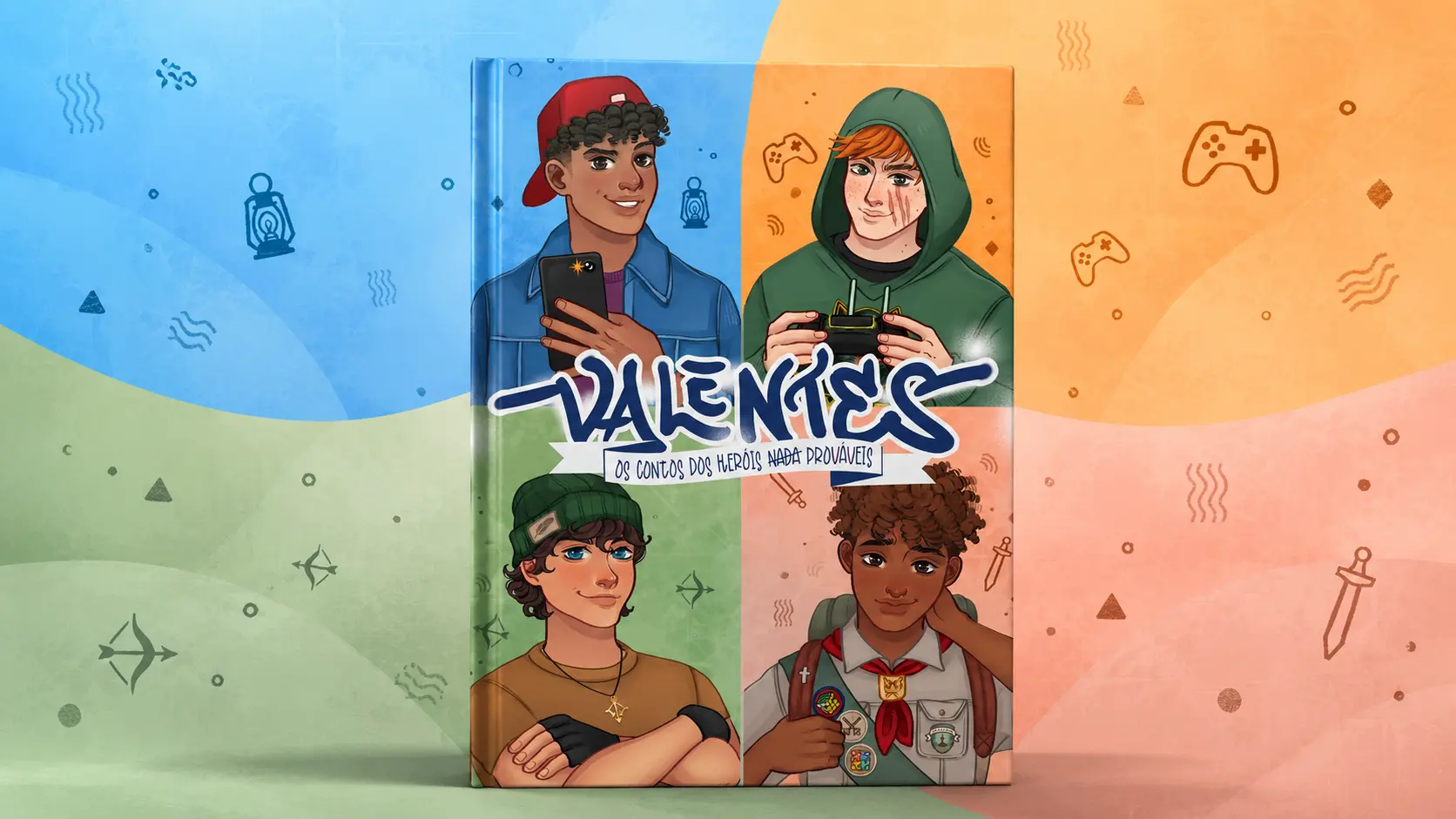 Livro “Valentes” adapta heróis clássicos para adolescentes